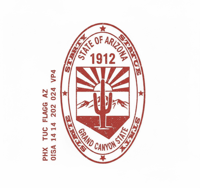 Arizona stamp
